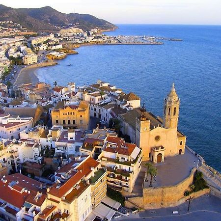 Marina Beach Aiguadolc Sitges Esterno foto